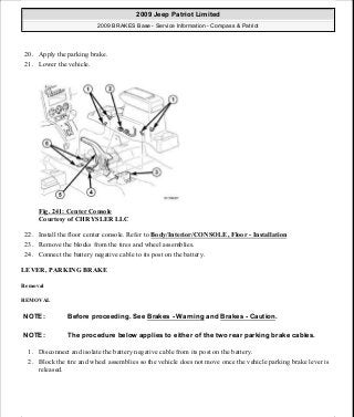 Manuales de reparaciones jeep compass y patriot limited 2007-2009