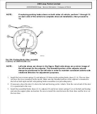 Manuales de reparaciones jeep compass y patriot limited 2007-2009