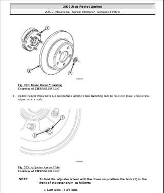 Manuales de reparaciones jeep compass y patriot limited 2007-2009