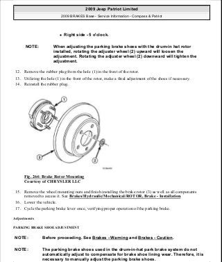 Manuales de reparaciones jeep compass y patriot limited 2007-2009
