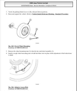 Manuales de reparaciones jeep compass y patriot limited 2007-2009