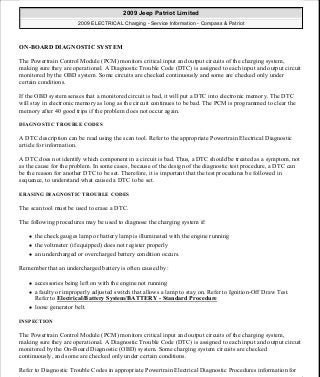 Manuales de reparaciones jeep compass y patriot limited 2007-2009