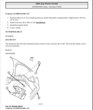 Manuales de reparaciones jeep compass y patriot limited 2007-2009