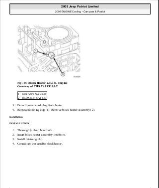 Manuales de reparaciones jeep compass y patriot limited 2007-2009