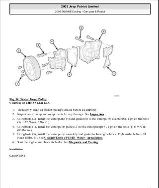 Manuales de reparaciones jeep compass y patriot limited 2007-2009