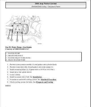 Manuales de reparaciones jeep compass y patriot limited 2007-2009
