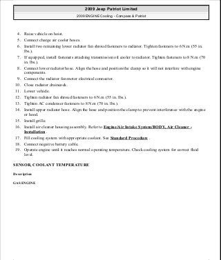 Manuales de reparaciones jeep compass y patriot limited 2007-2009