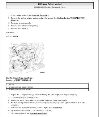 Manuales de reparaciones jeep compass y patriot limited 2007-2009