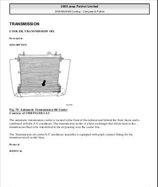 Manuales de reparaciones jeep compass y patriot limited 2007-2009