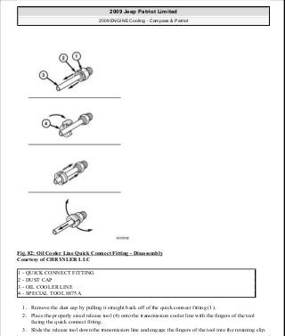 Manuales de reparaciones jeep compass y patriot limited 2007-2009