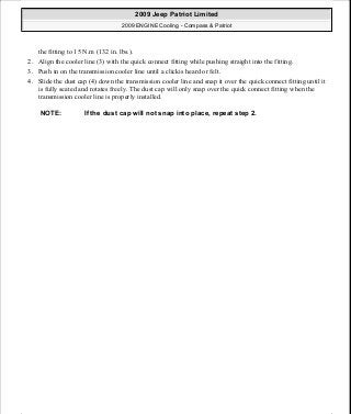 Manuales de reparaciones jeep compass y patriot limited 2007-2009