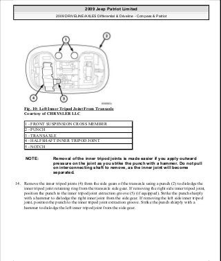 Manuales de reparaciones jeep compass y patriot limited 2007-2009