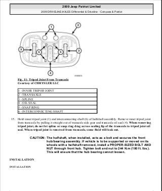 Manuales de reparaciones jeep compass y patriot limited 2007-2009