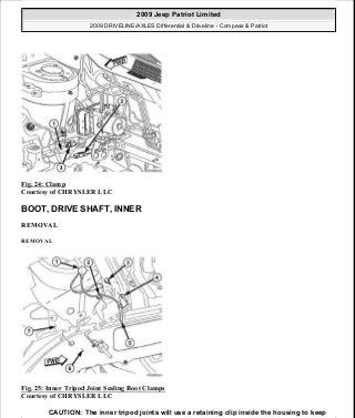 Manuales de reparaciones jeep compass y patriot limited 2007-2009