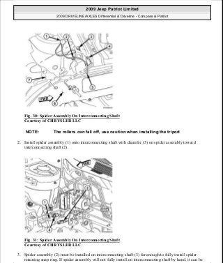 Manuales de reparaciones jeep compass y patriot limited 2007-2009