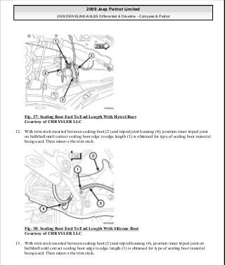 Manuales de reparaciones jeep compass y patriot limited 2007-2009