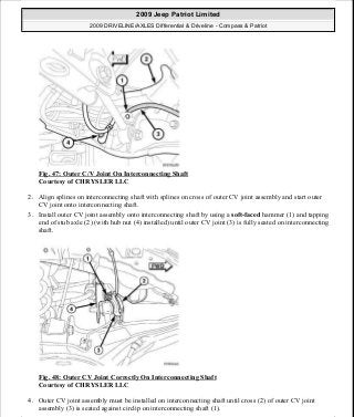 Manuales de reparaciones jeep compass y patriot limited 2007-2009