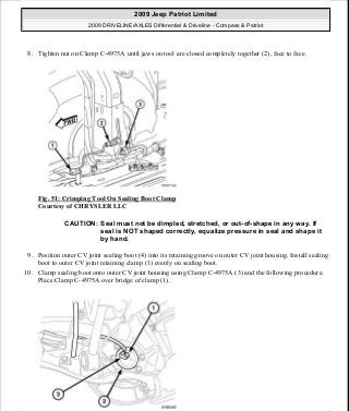 Manuales de reparaciones jeep compass y patriot limited 2007-2009