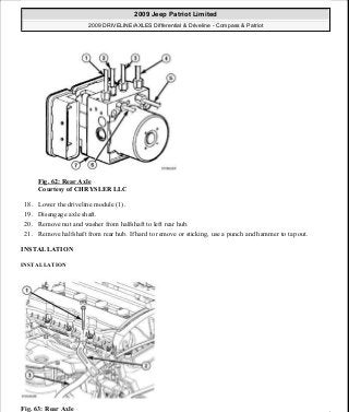 Manuales de reparaciones jeep compass y patriot limited 2007-2009