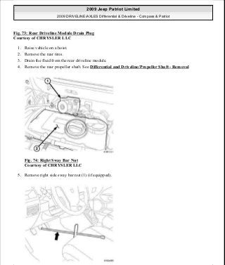 Manuales de reparaciones jeep compass y patriot limited 2007-2009
