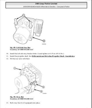 Manuales de reparaciones jeep compass y patriot limited 2007-2009
