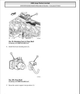 Manuales de reparaciones jeep compass y patriot limited 2007-2009