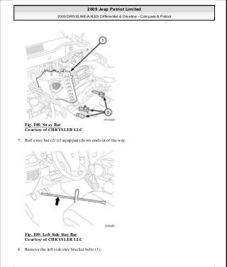 Manuales de reparaciones jeep compass y patriot limited 2007-2009