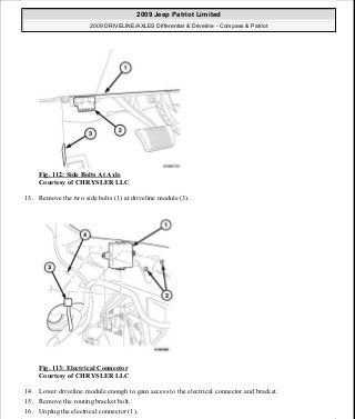 Manuales de reparaciones jeep compass y patriot limited 2007-2009