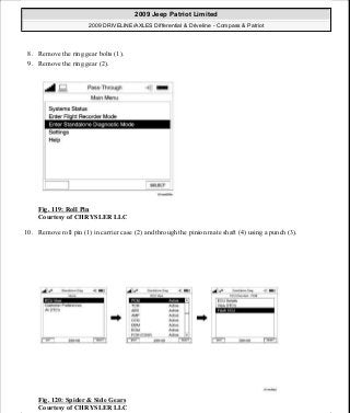 Manuales de reparaciones jeep compass y patriot limited 2007-2009