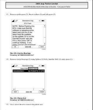 Manuales de reparaciones jeep compass y patriot limited 2007-2009