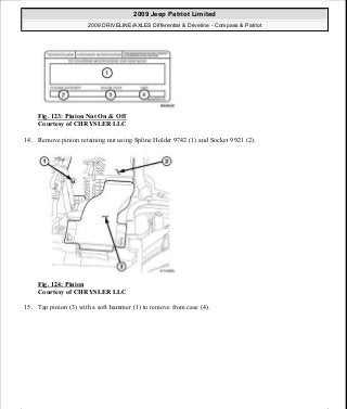 Manuales de reparaciones jeep compass y patriot limited 2007-2009