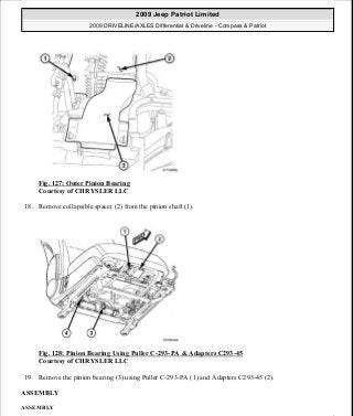 Manuales de reparaciones jeep compass y patriot limited 2007-2009