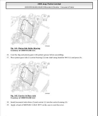 Manuales de reparaciones jeep compass y patriot limited 2007-2009