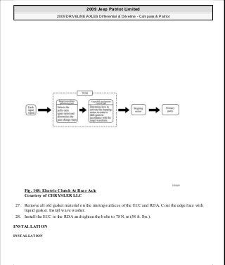Manuales de reparaciones jeep compass y patriot limited 2007-2009