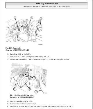 Manuales de reparaciones jeep compass y patriot limited 2007-2009