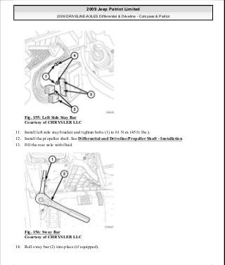Manuales de reparaciones jeep compass y patriot limited 2007-2009