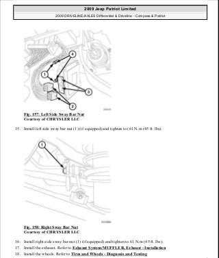 Manuales de reparaciones jeep compass y patriot limited 2007-2009