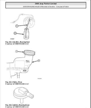 Manuales de reparaciones jeep compass y patriot limited 2007-2009
