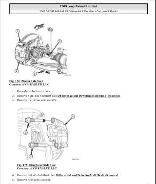 Manuales de reparaciones jeep compass y patriot limited 2007-2009