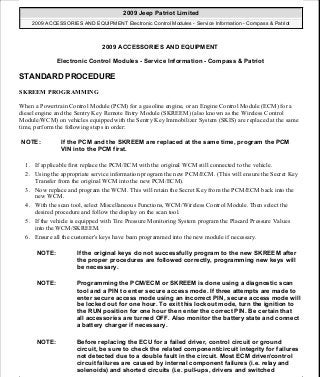 Manuales de reparaciones jeep compass y patriot limited 2007-2009