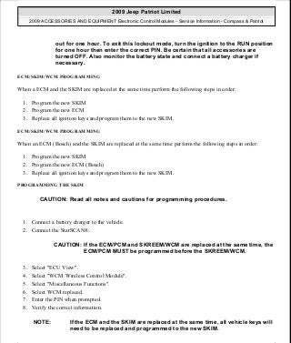 Manuales de reparaciones jeep compass y patriot limited 2007-2009