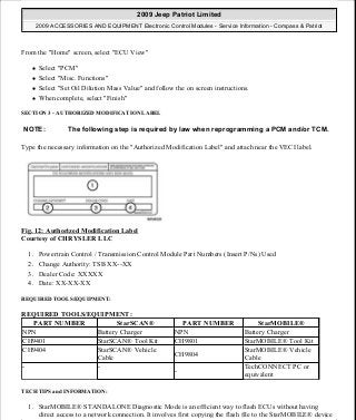 Manuales de reparaciones jeep compass y patriot limited 2007-2009