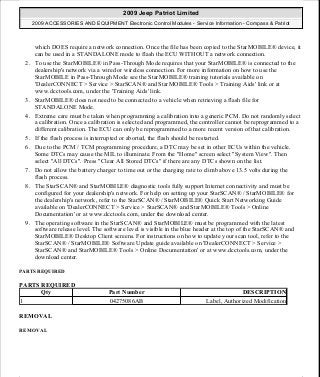 Manuales de reparaciones jeep compass y patriot limited 2007-2009