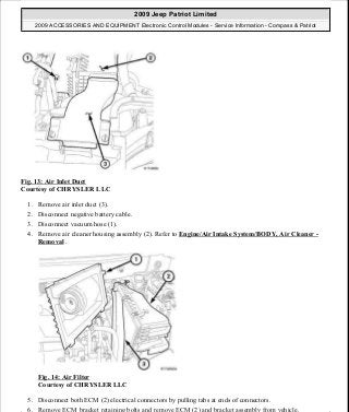 Manuales de reparaciones jeep compass y patriot limited 2007-2009