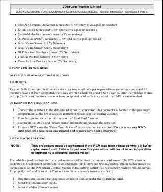 Manuales de reparaciones jeep compass y patriot limited 2007-2009