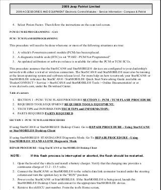 Manuales de reparaciones jeep compass y patriot limited 2007-2009