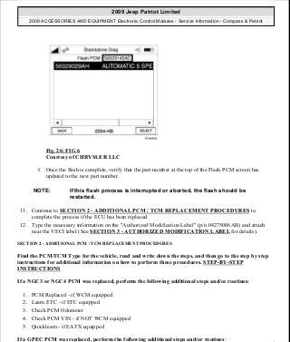 Manuales de reparaciones jeep compass y patriot limited 2007-2009