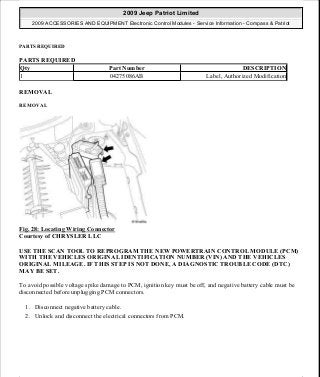 Manuales de reparaciones jeep compass y patriot limited 2007-2009