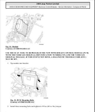 Manuales de reparaciones jeep compass y patriot limited 2007-2009