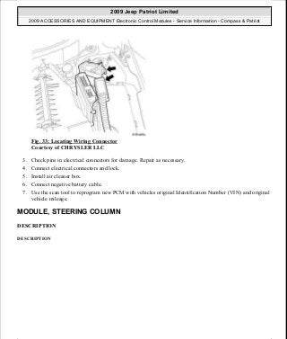 Manuales de reparaciones jeep compass y patriot limited 2007-2009
